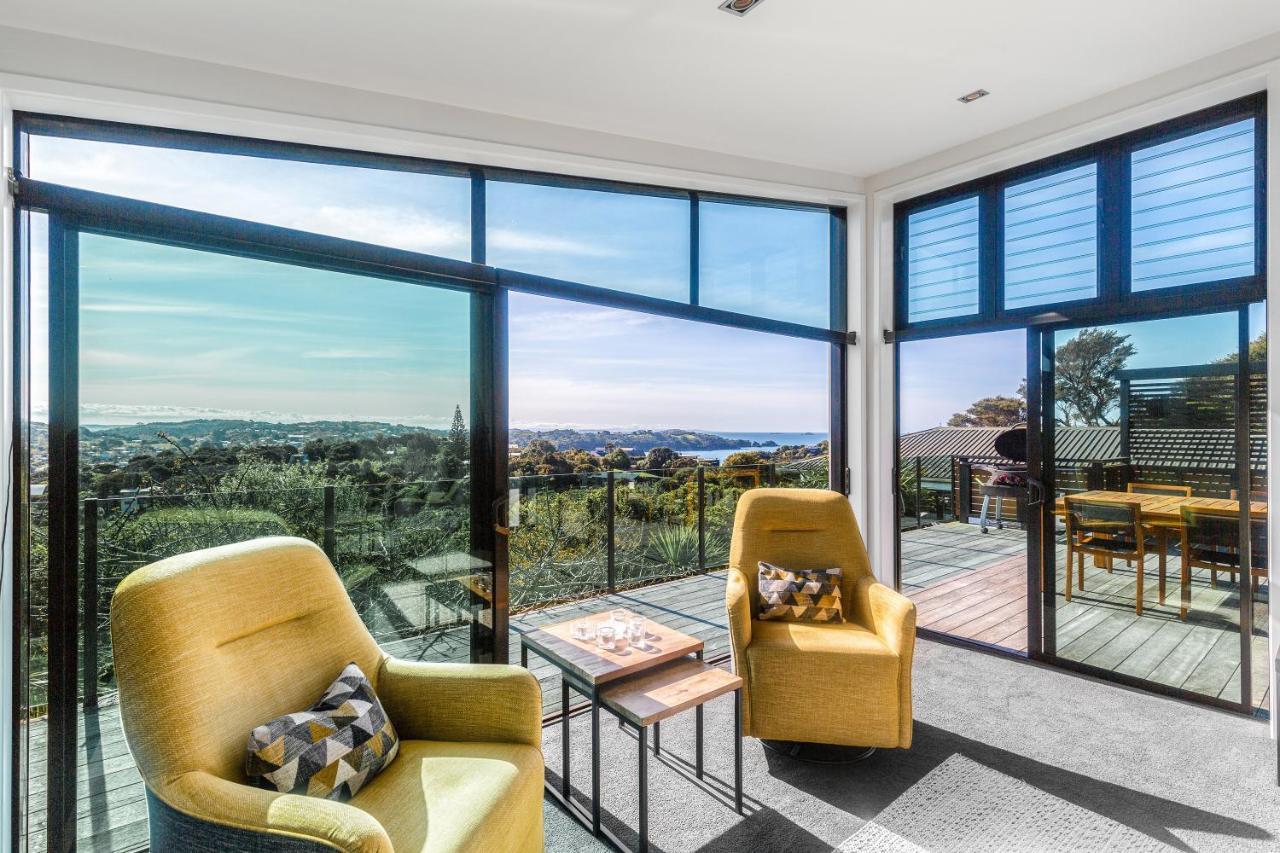Taonga With Sea Views By Waiheke Unlimited Villa Oneroa Exterior photo