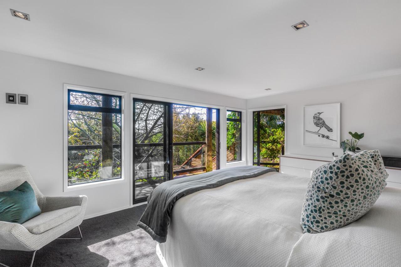 Taonga With Sea Views By Waiheke Unlimited Villa Oneroa Exterior photo