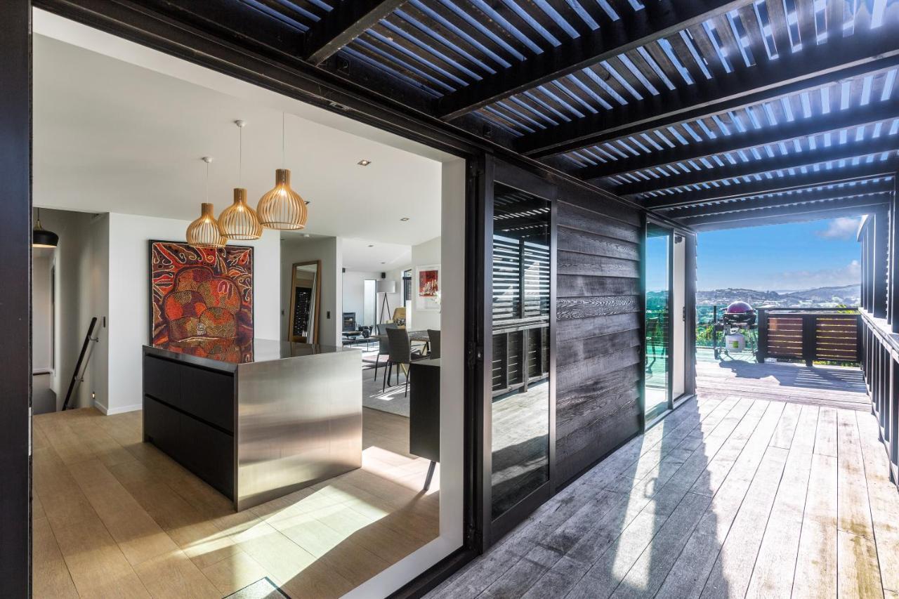 Taonga With Sea Views By Waiheke Unlimited Villa Oneroa Exterior photo